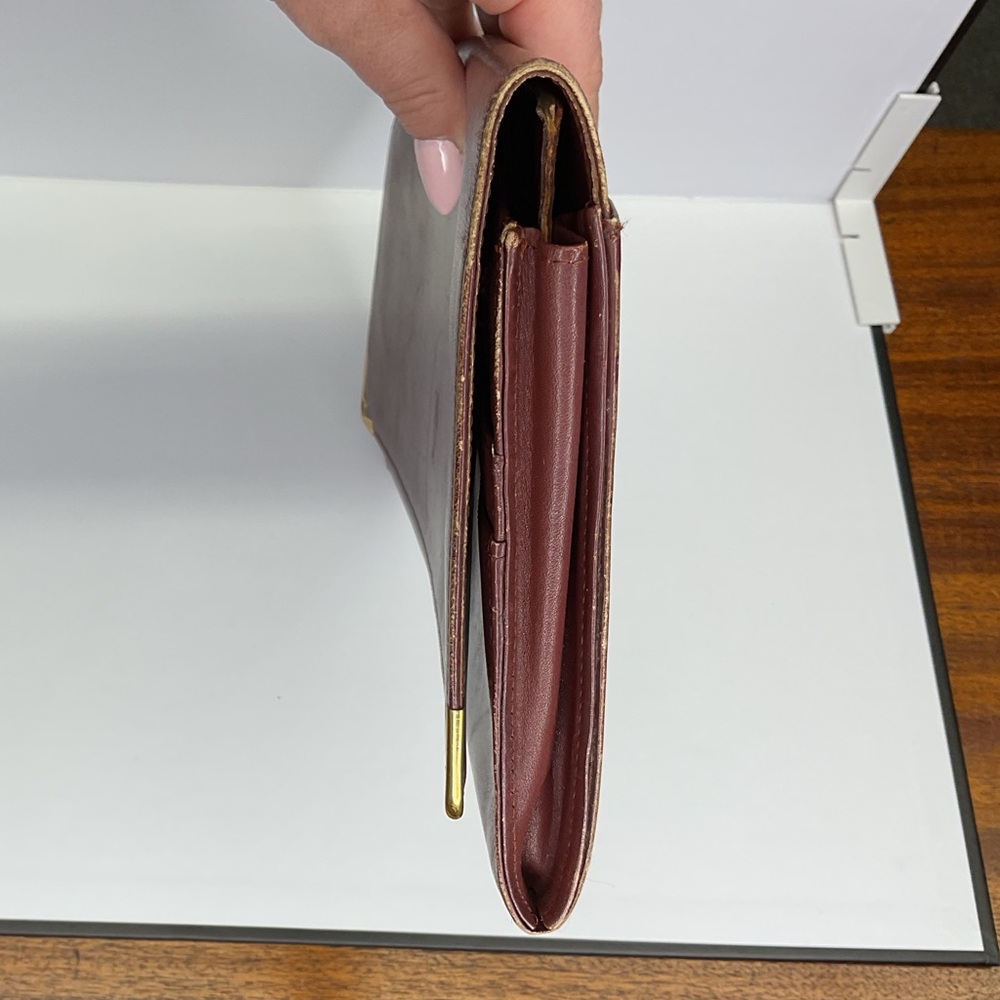 Cartier Vintage Burgundy Leather Organizer - Picture 9 of 13